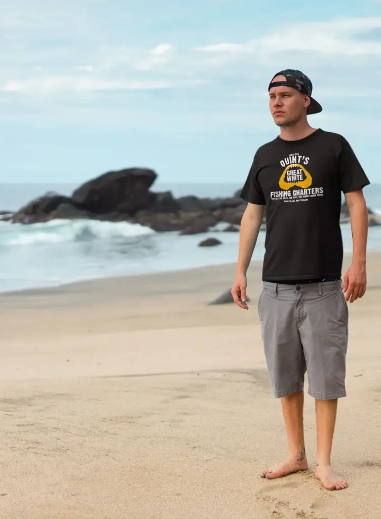 QUINT´S FISHING CHARTERS (FEMME, NOIR, XS)