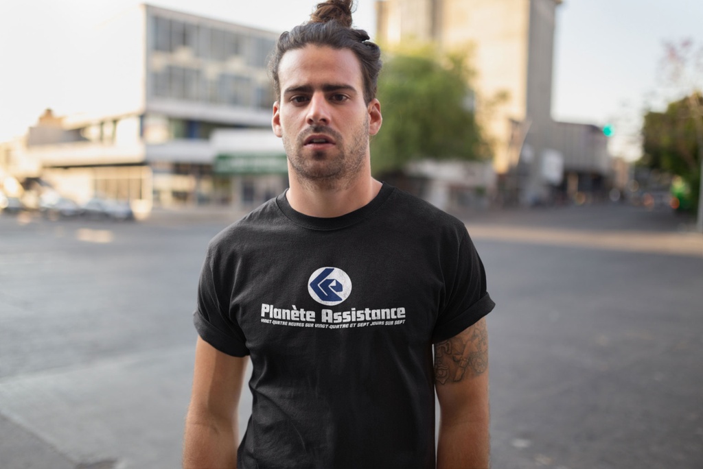 PLANET ASSISTANCE (WOMAN, BLACK, XS)