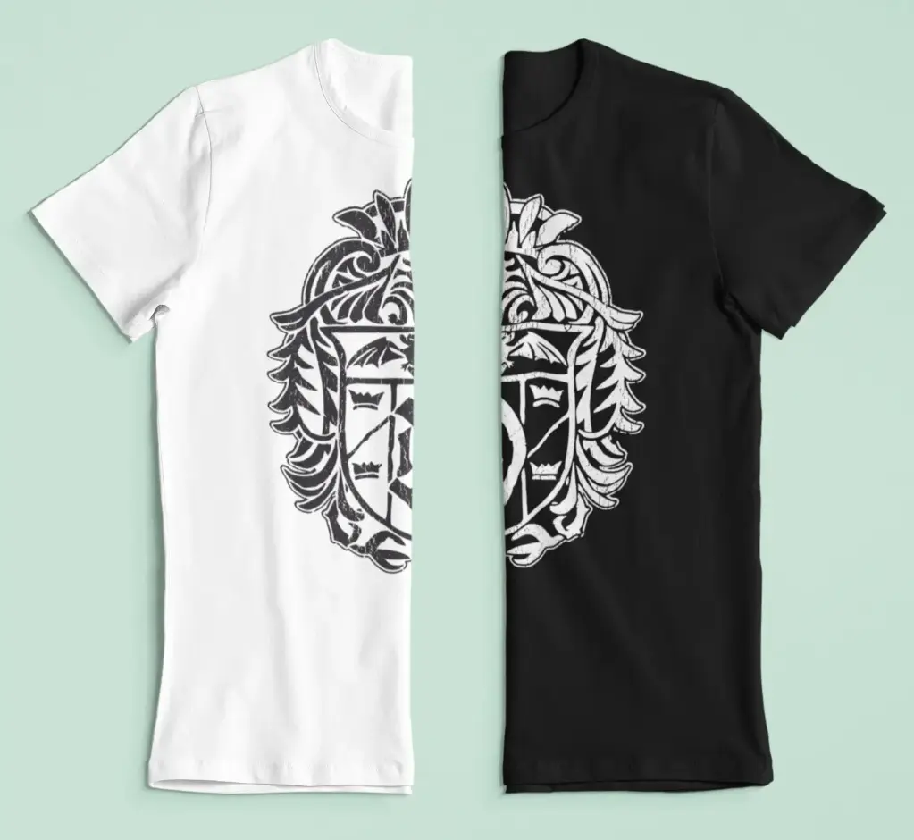 DRACULA BLASON (FEMME, NOIR, XS)