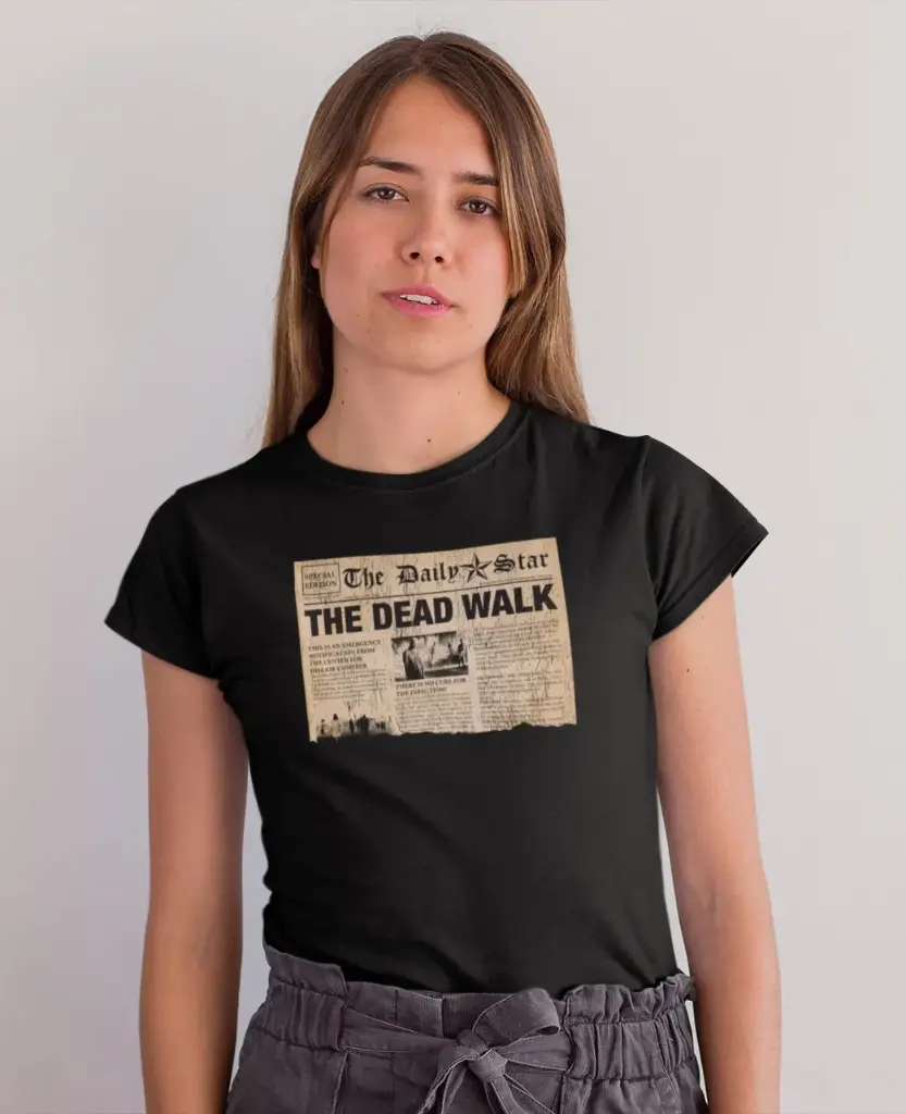 THE DEAD WALK (FEMME, NOIR, XS)